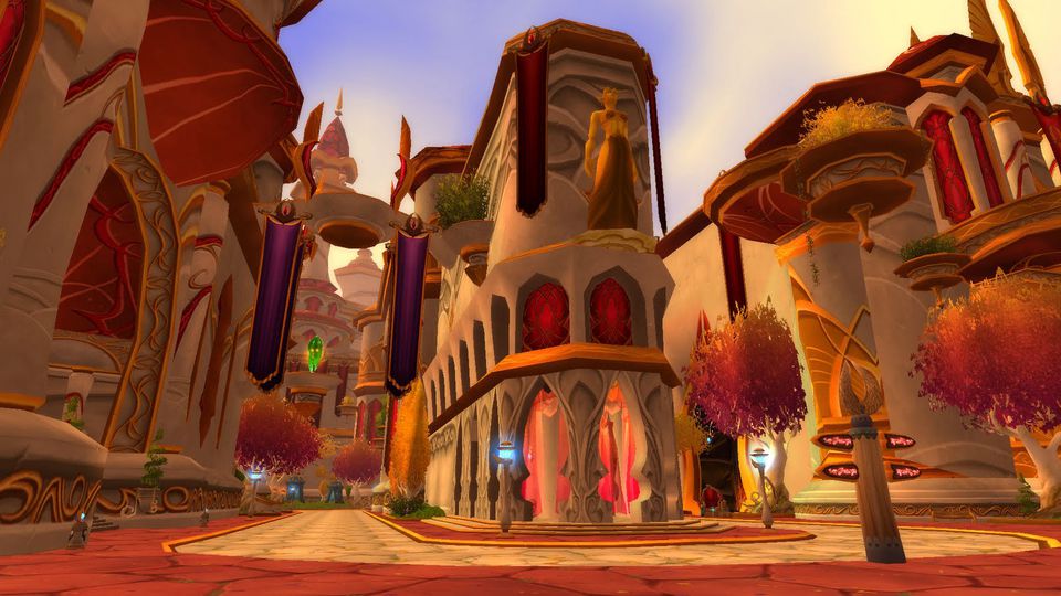 There is hidden beauty in abondoned World of Warcraft Cities